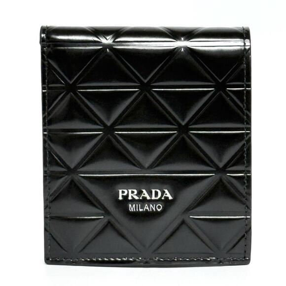 PRADA Black Leather Wallet - Picture 1 of 10